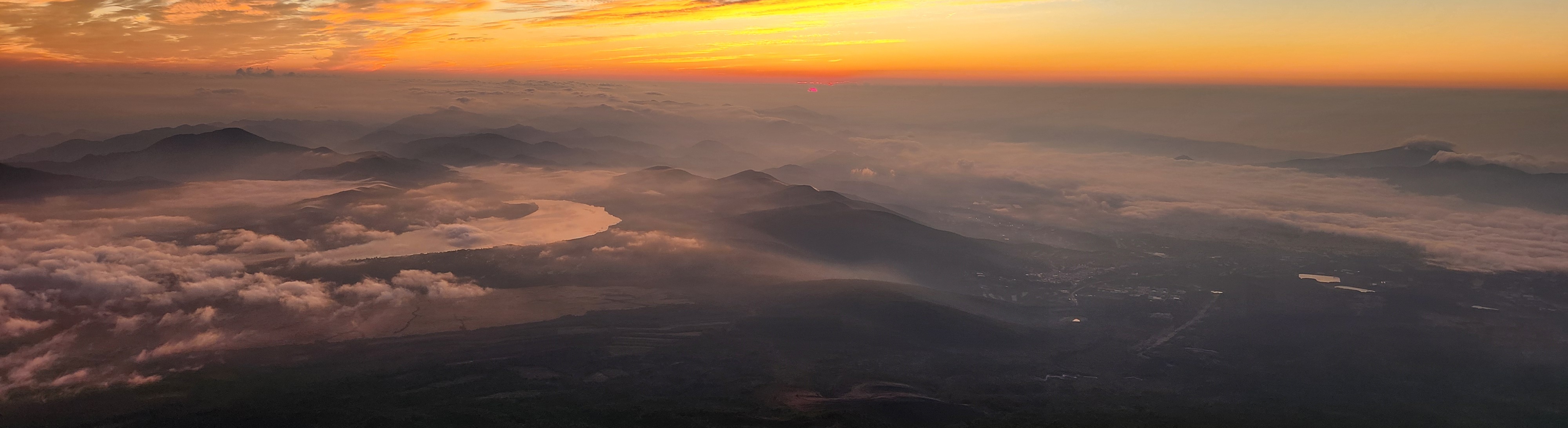 image from top of mountain